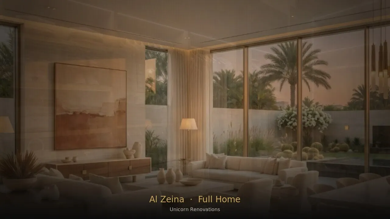 Full Home Renovation in Al Zeina