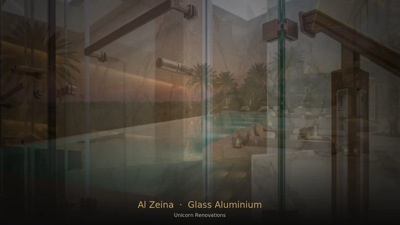 Glass & Aluminium Works in Al Zeina