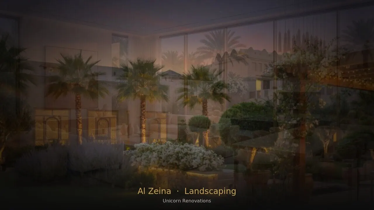 Landscaping in Al Zeina