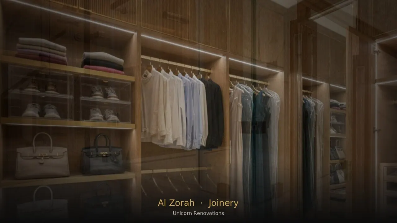 Joinery & Cabinetry in Al Zorah