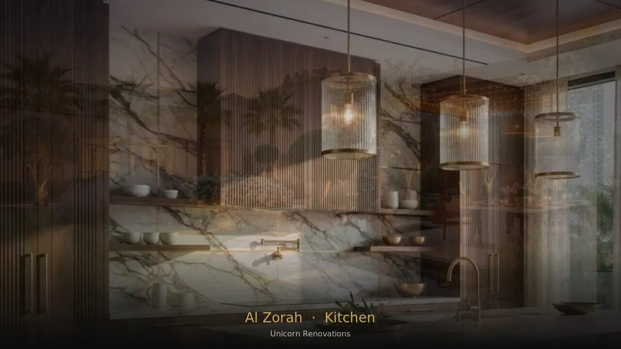 Kitchen Renovation in Al Zorah