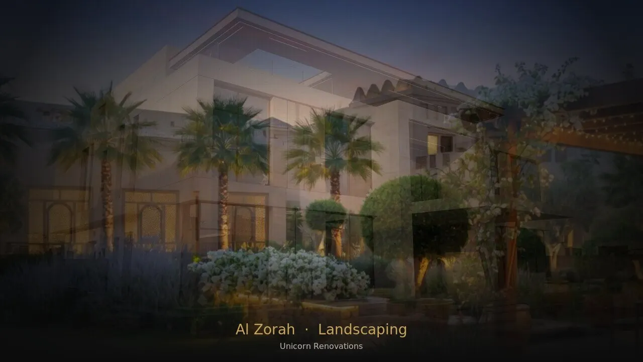 Landscaping in Al Zorah