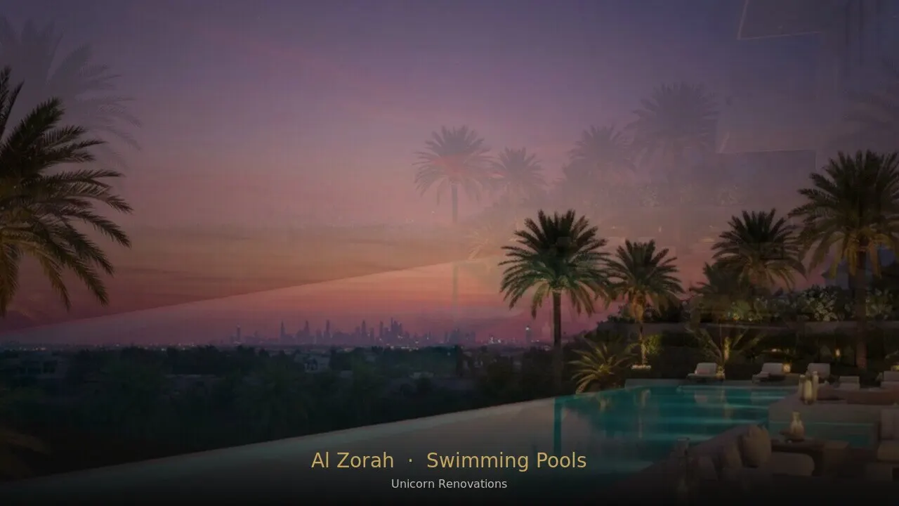 Swimming Pool Construction & Renovation in Al Zorah