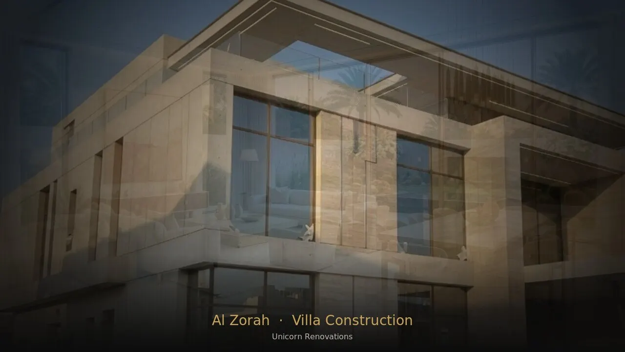 Villa Construction in Al Zorah