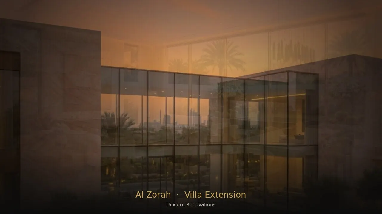 Villa Extension in Al Zorah