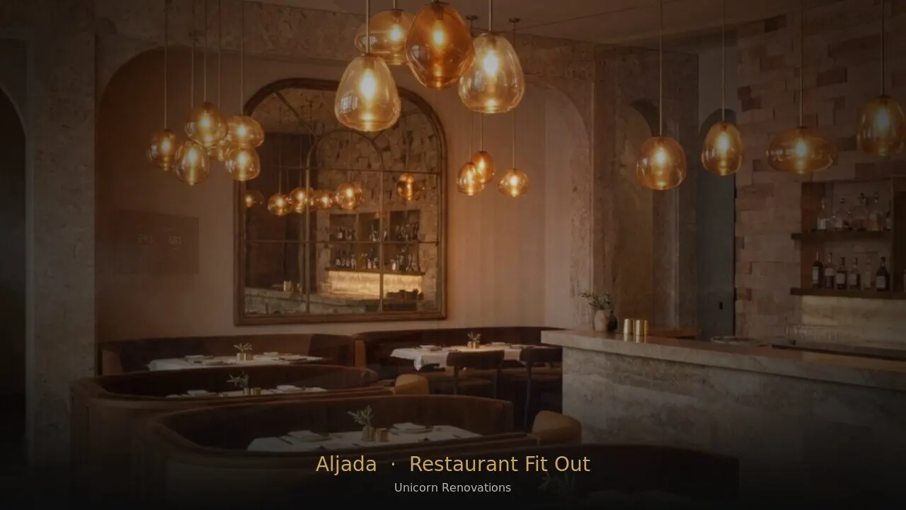 Restaurant Fit-Out in Aljada