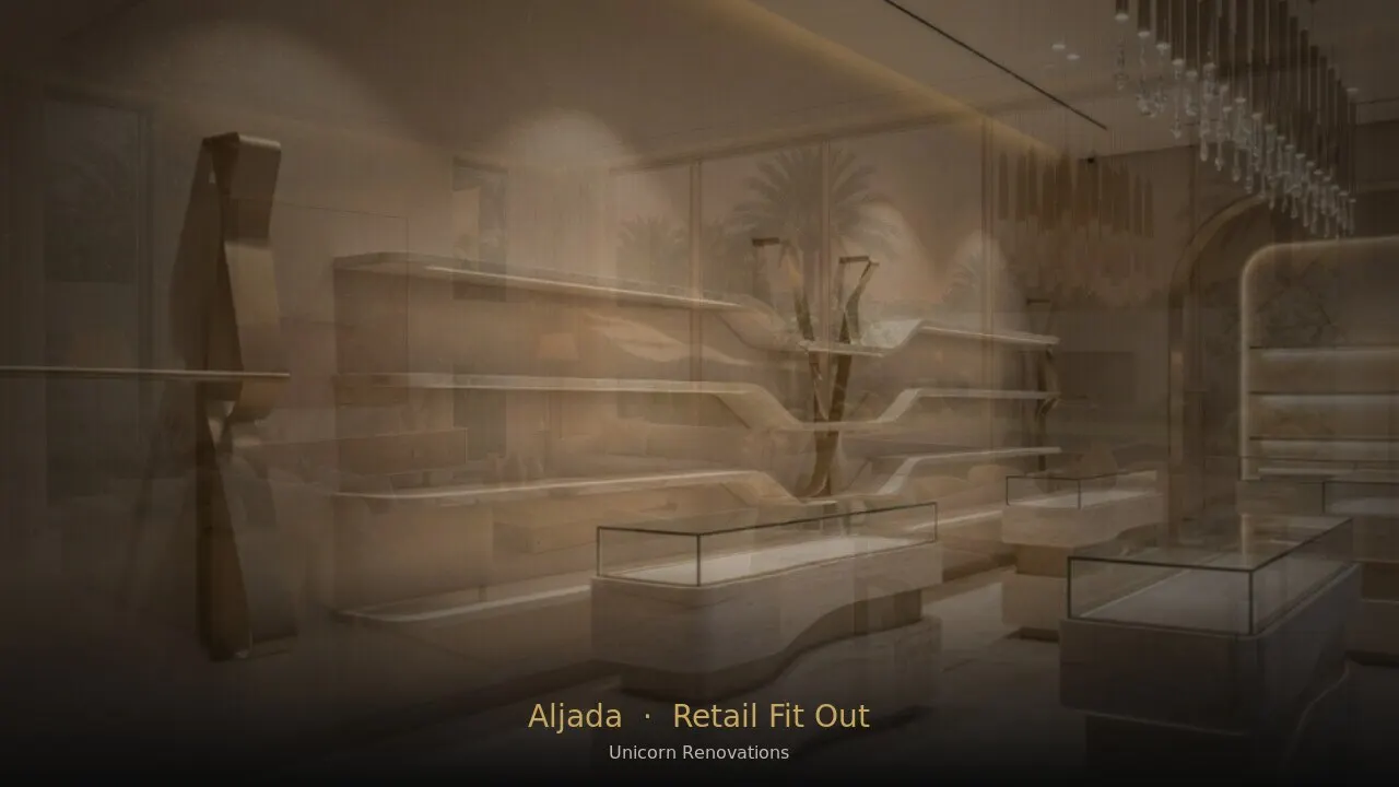 Retail Fit-Out in Aljada