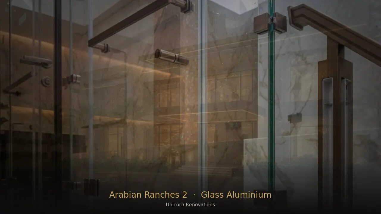 Glass & Aluminium Works in Arabian Ranches 2