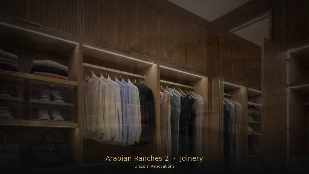 Joinery & Cabinetry in Arabian Ranches 2
