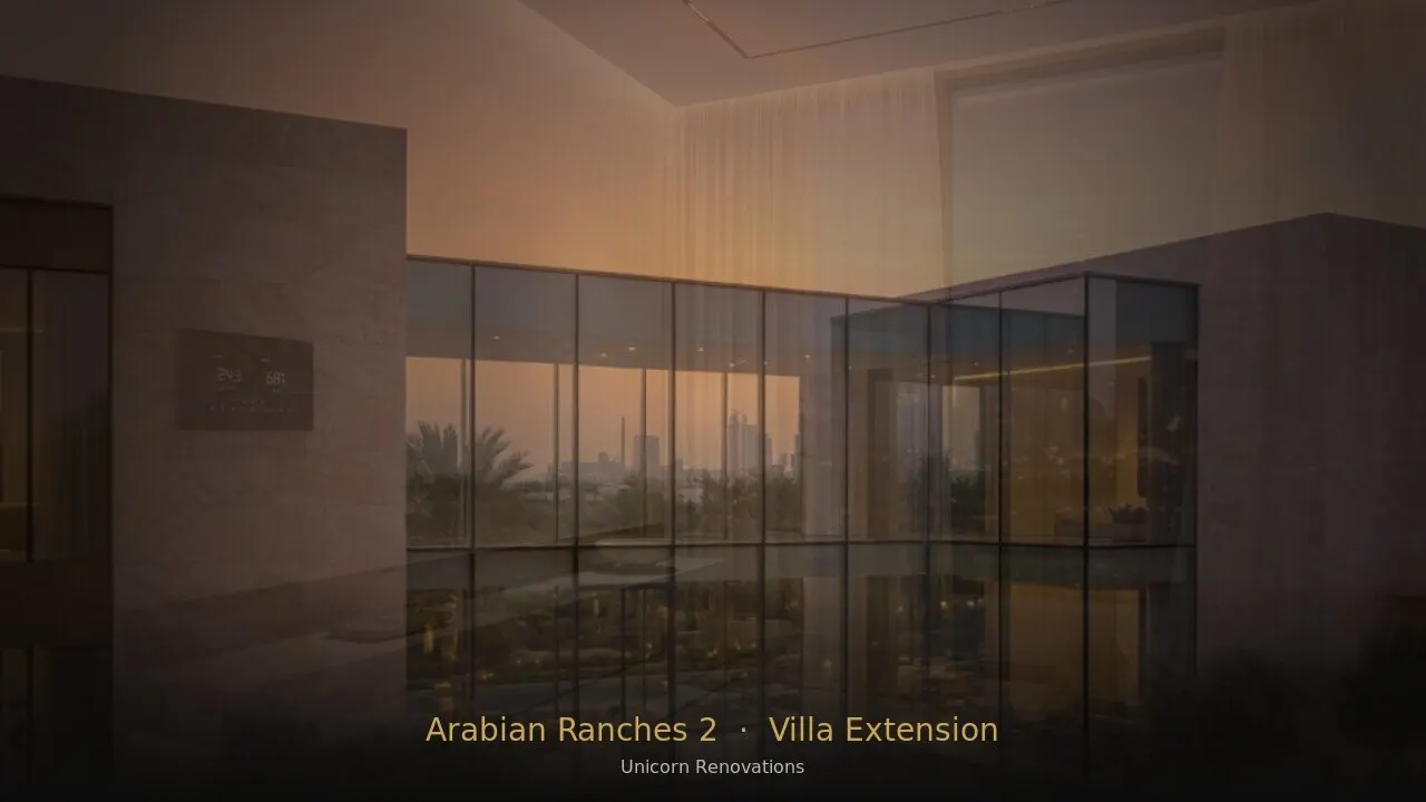 Villa Extension in Arabian Ranches 2