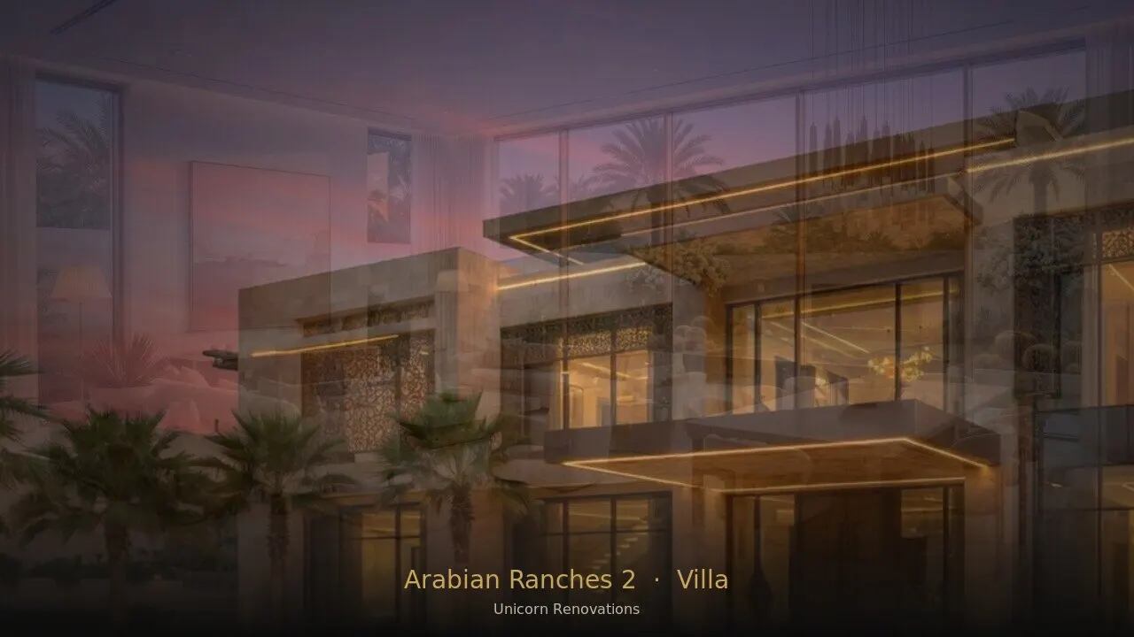 Villa Renovation in Arabian Ranches 2