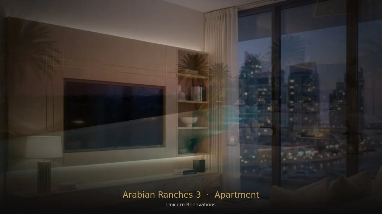 Apartment Renovation in Arabian Ranches 3