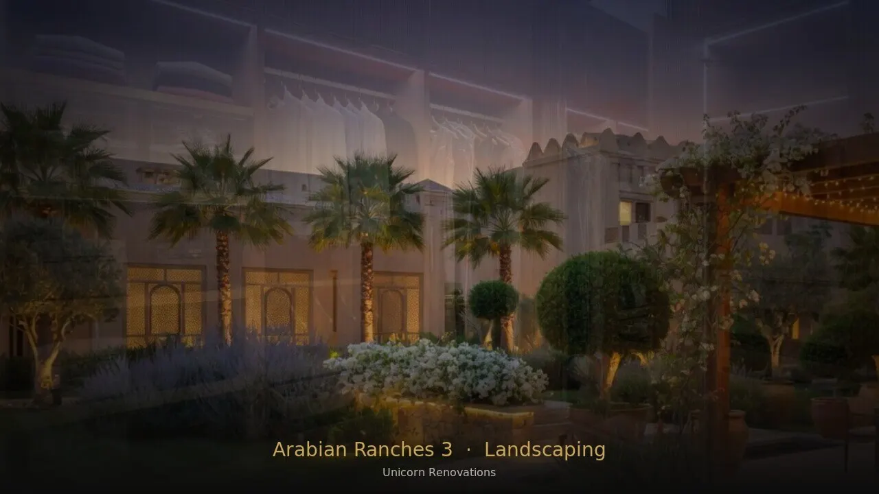 Landscaping in Arabian Ranches 3