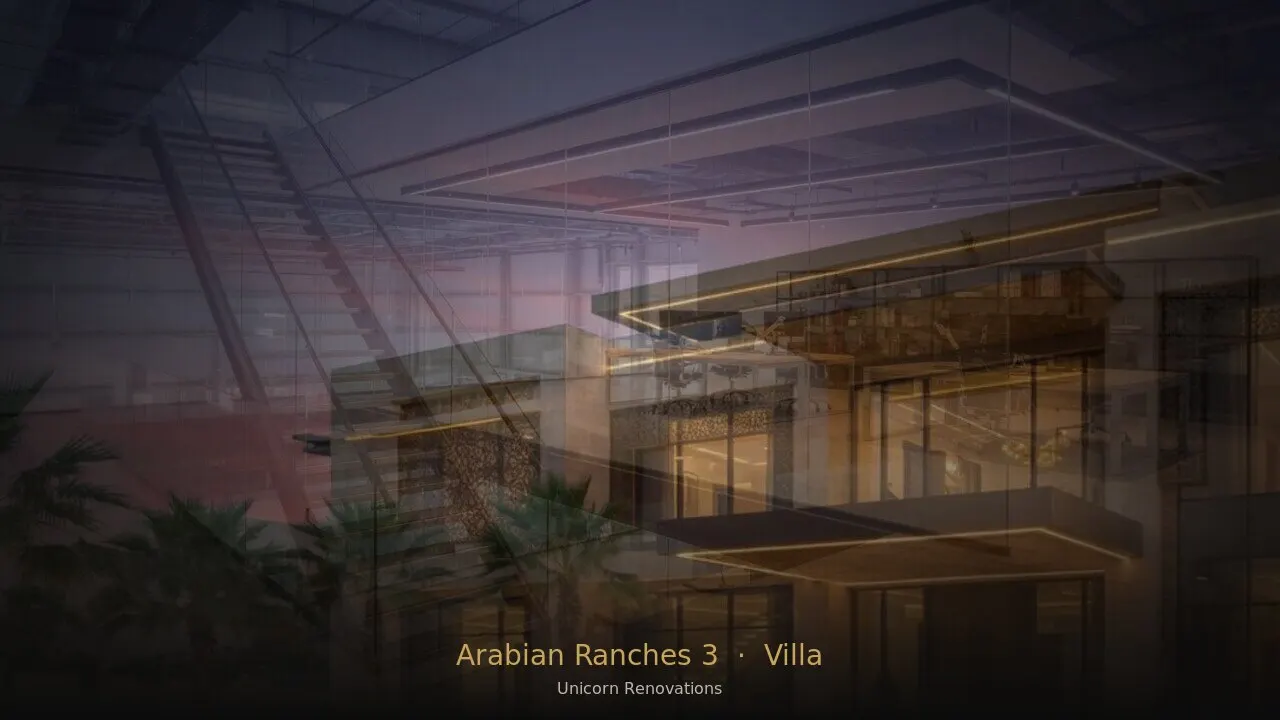 Villa Renovation in Arabian Ranches 3