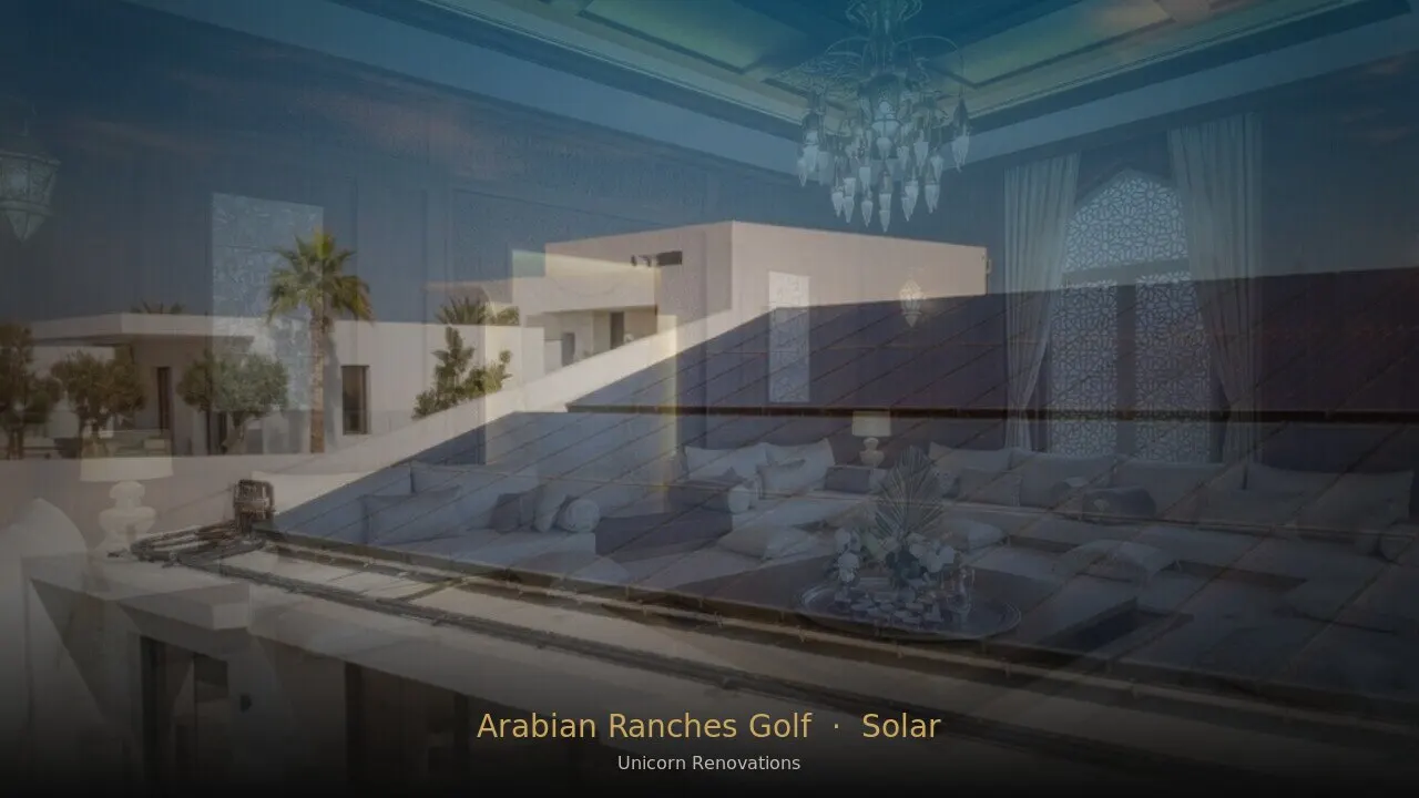 Solar Solutions in Arabian Ranches Golf Community