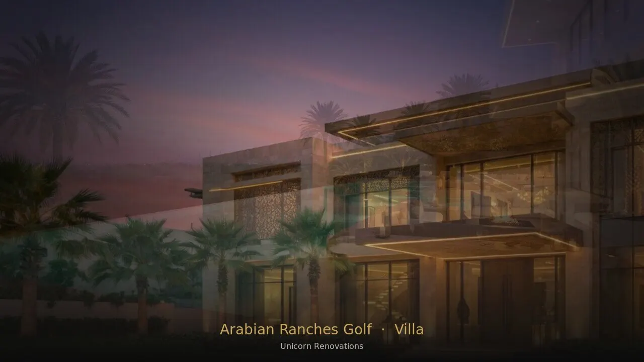 Villa Renovation in Arabian Ranches Golf Community