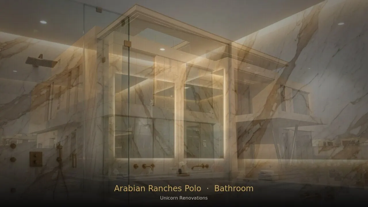 Bathroom Renovation in Arabian Ranches Polo