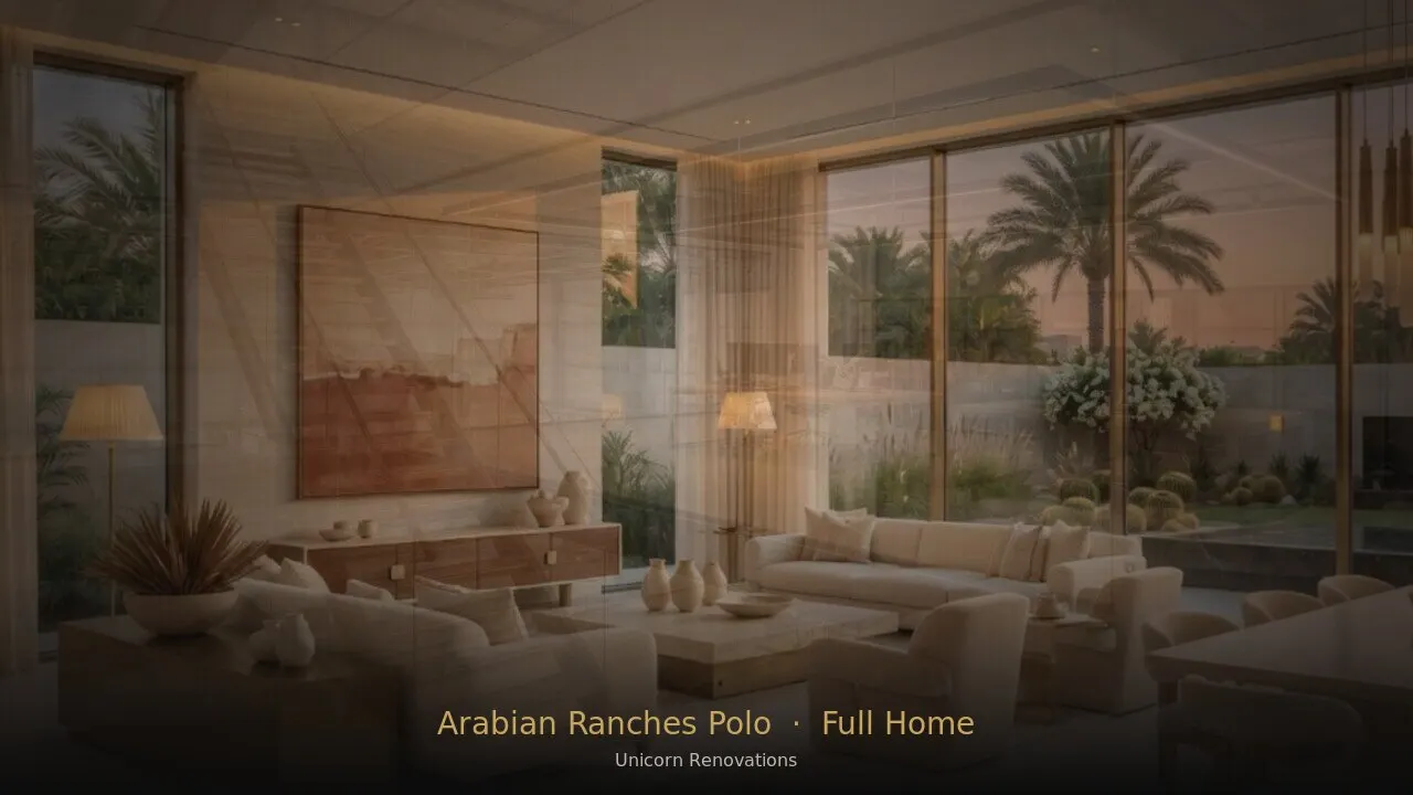 Full Home Renovation in Arabian Ranches Polo