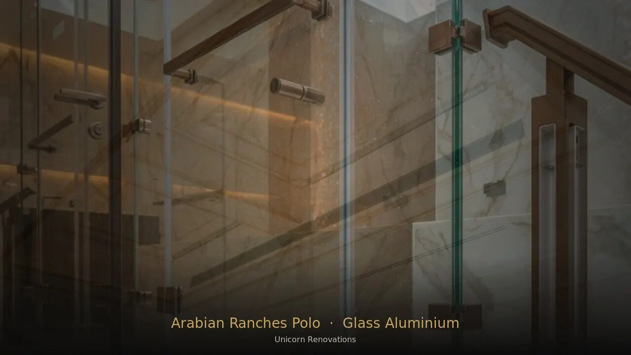 Glass & Aluminium Works in Arabian Ranches Polo