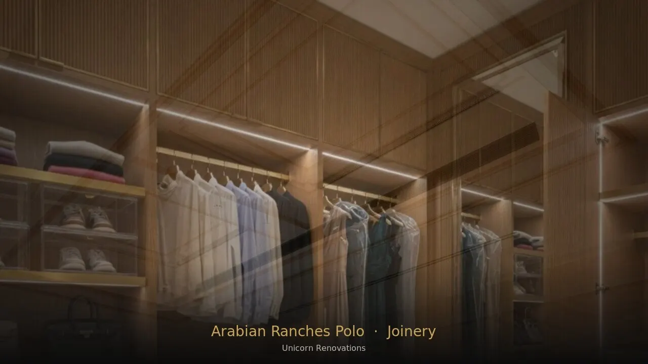 Joinery & Cabinetry in Arabian Ranches Polo