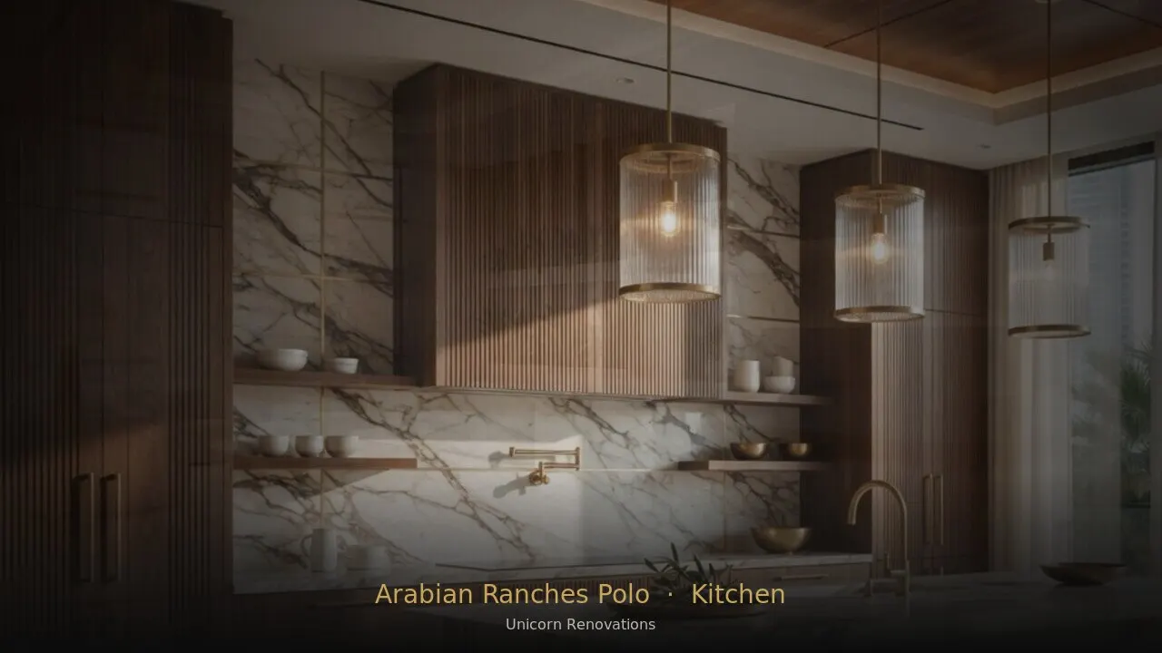 Kitchen Renovation in Arabian Ranches Polo