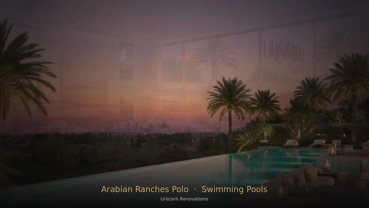 Swimming Pool Construction & Renovation in Arabian Ranches Polo