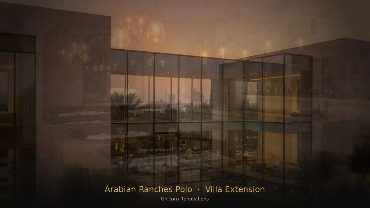 Villa Extension in Arabian Ranches Polo