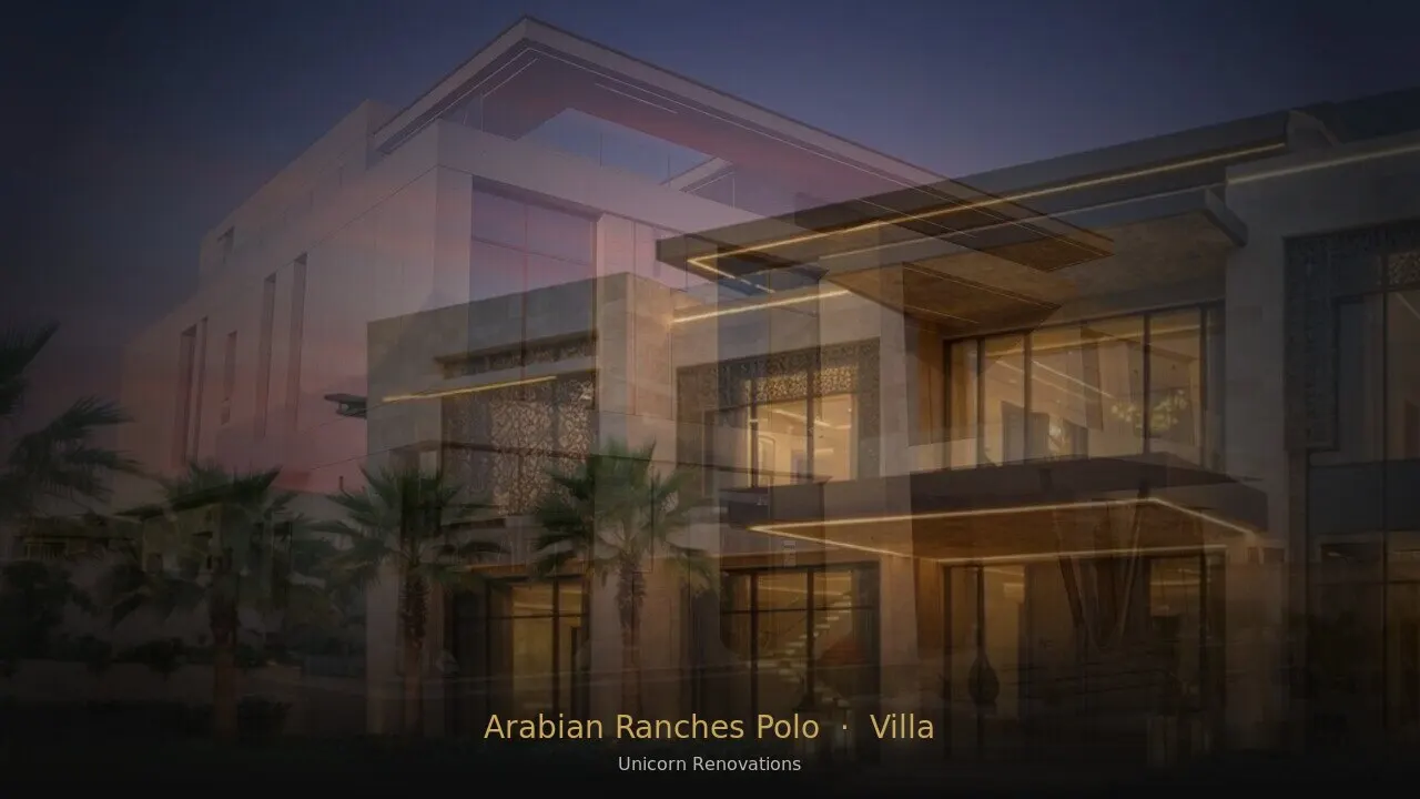 Villa Renovation in Arabian Ranches Polo