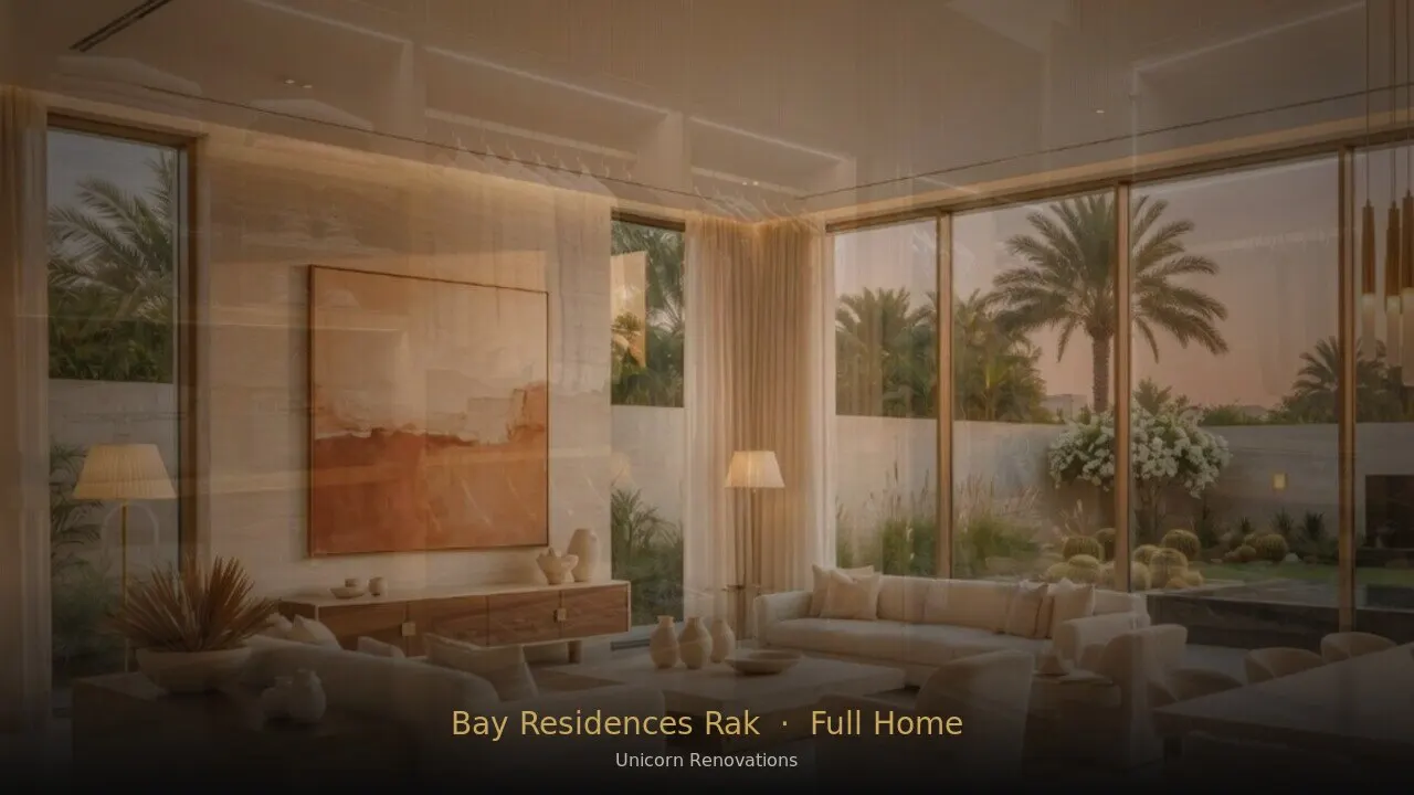 Full Home Renovation in The Bay Residences RAK