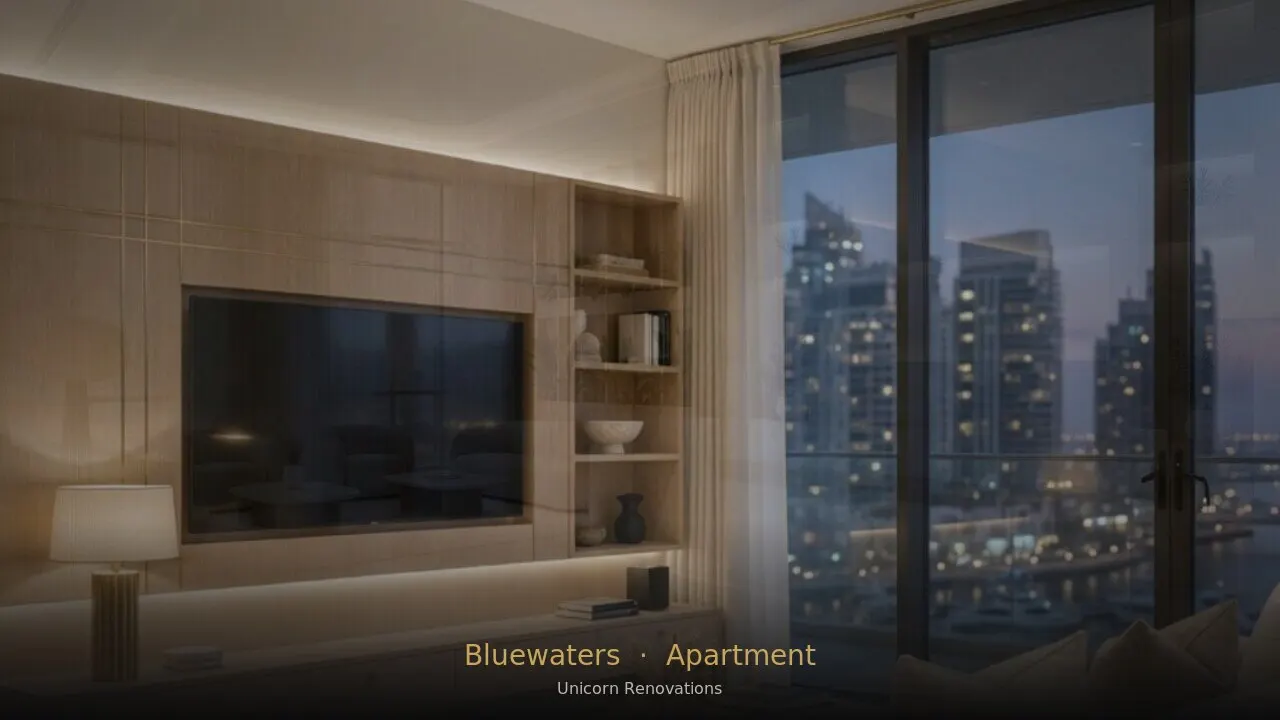 Apartment Renovation in Bluewaters Island