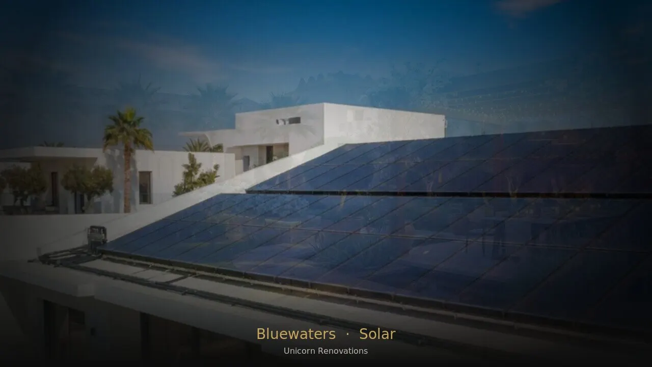 Solar Solutions in Bluewaters Island