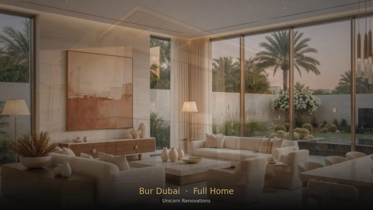 Full Home Renovation in Bur Dubai