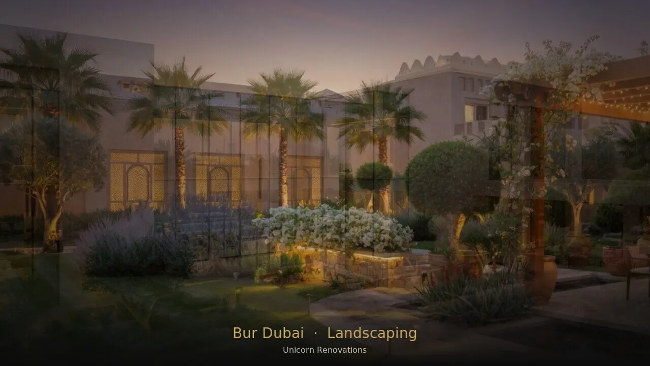 Landscaping in Bur Dubai — Unicorn Renovations