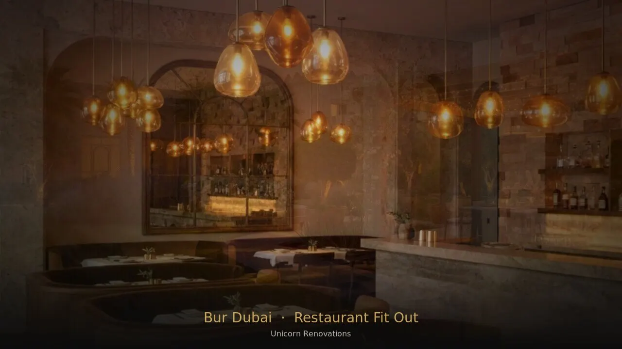 Restaurant Fit-Out in Bur Dubai
