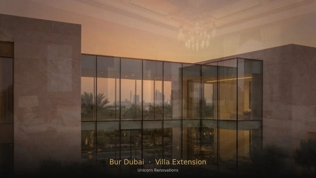 Villa Extension in Bur Dubai