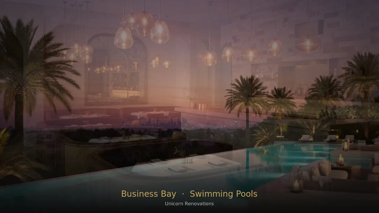 Swimming Pool Construction & Renovation in Business Bay — Unicorn Renovations
