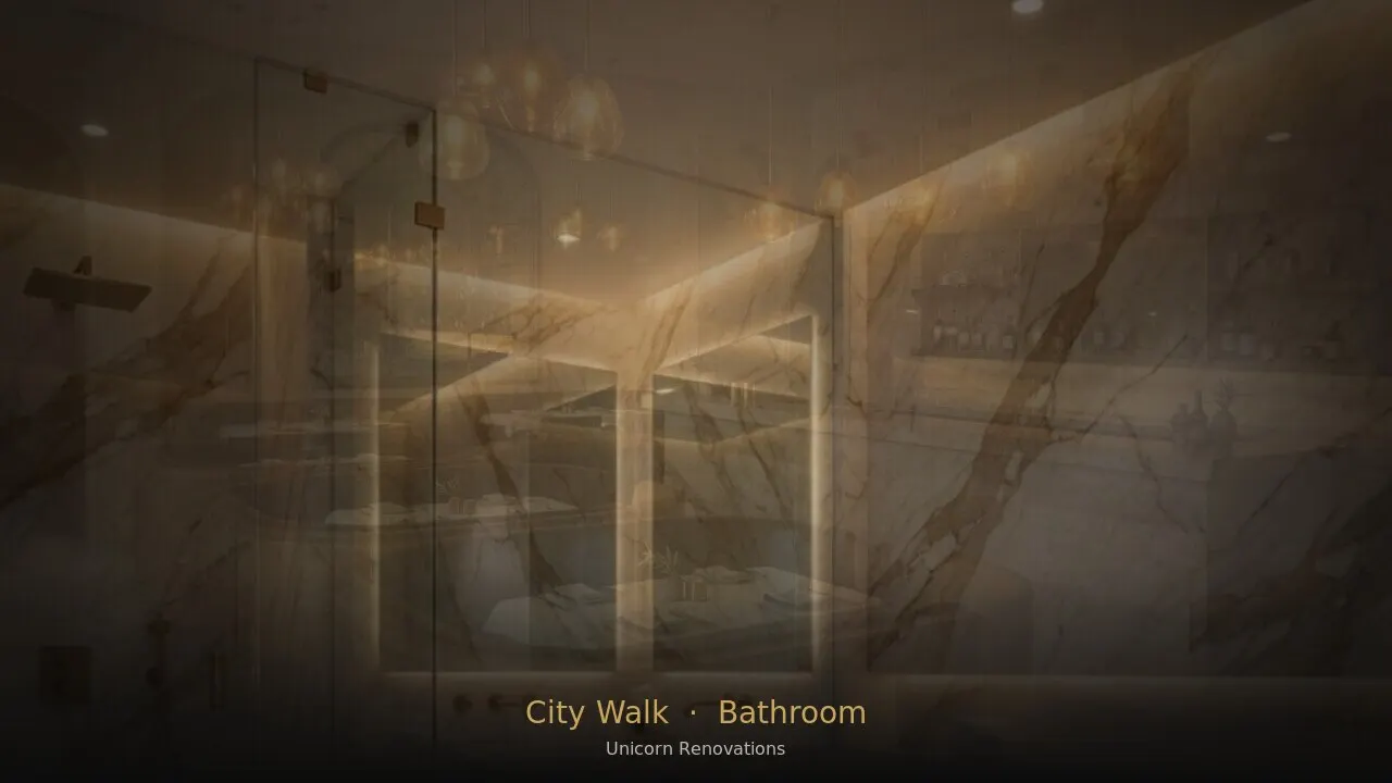 Bathroom Renovation in City Walk