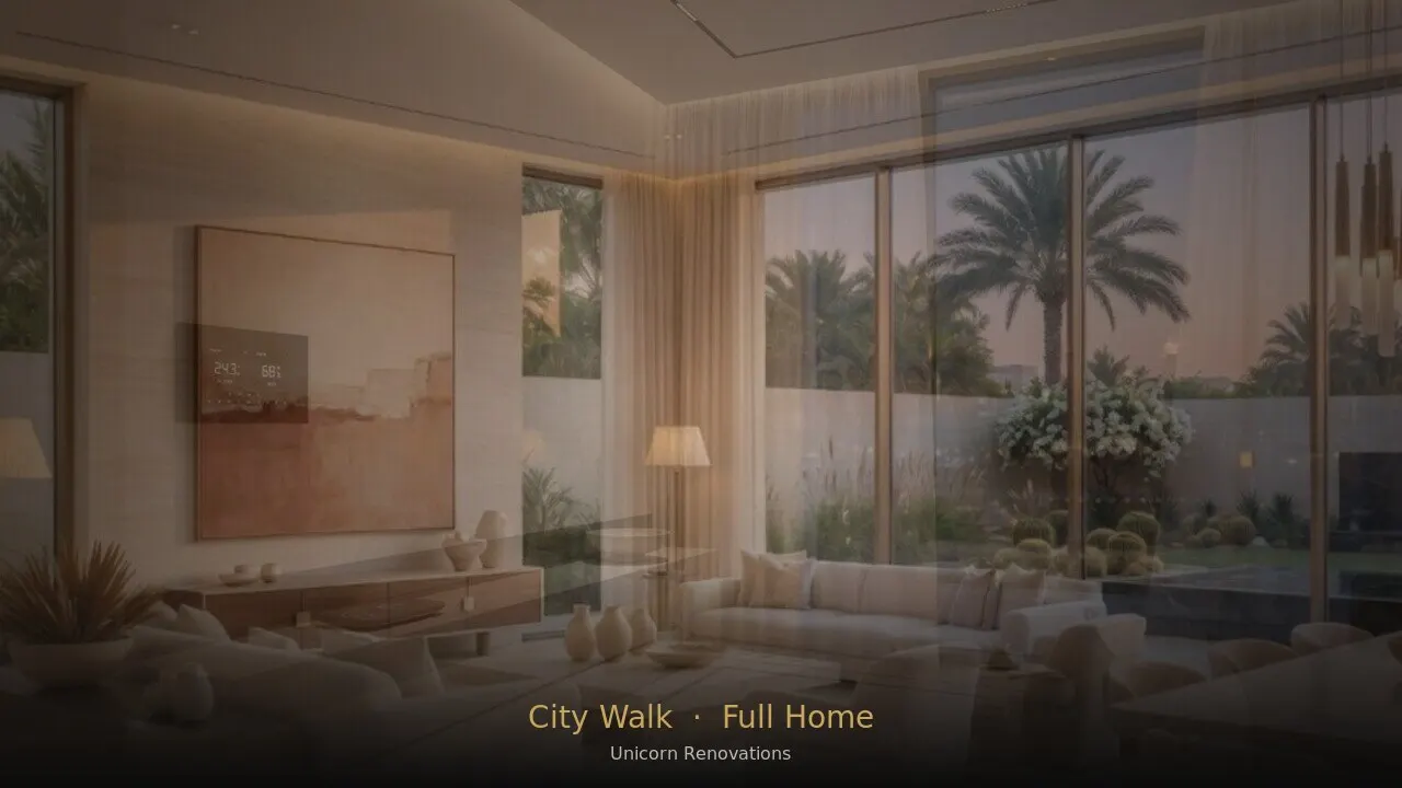 Full Home Renovation in City Walk