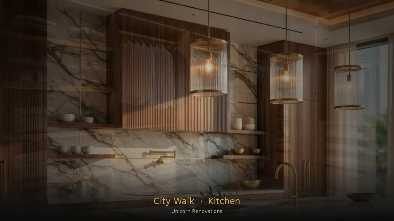 Kitchen Renovation in City Walk
