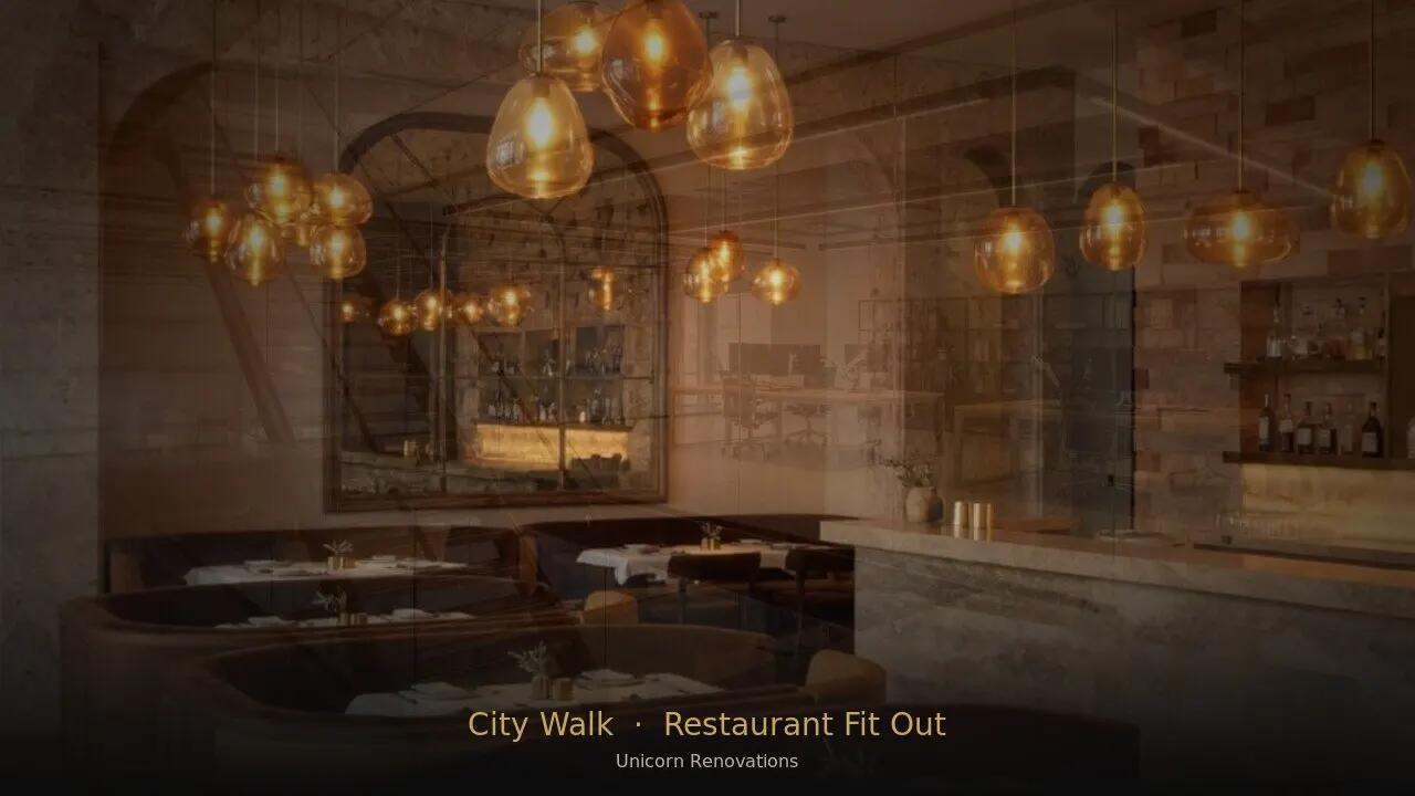 Restaurant Fit-Out in City Walk