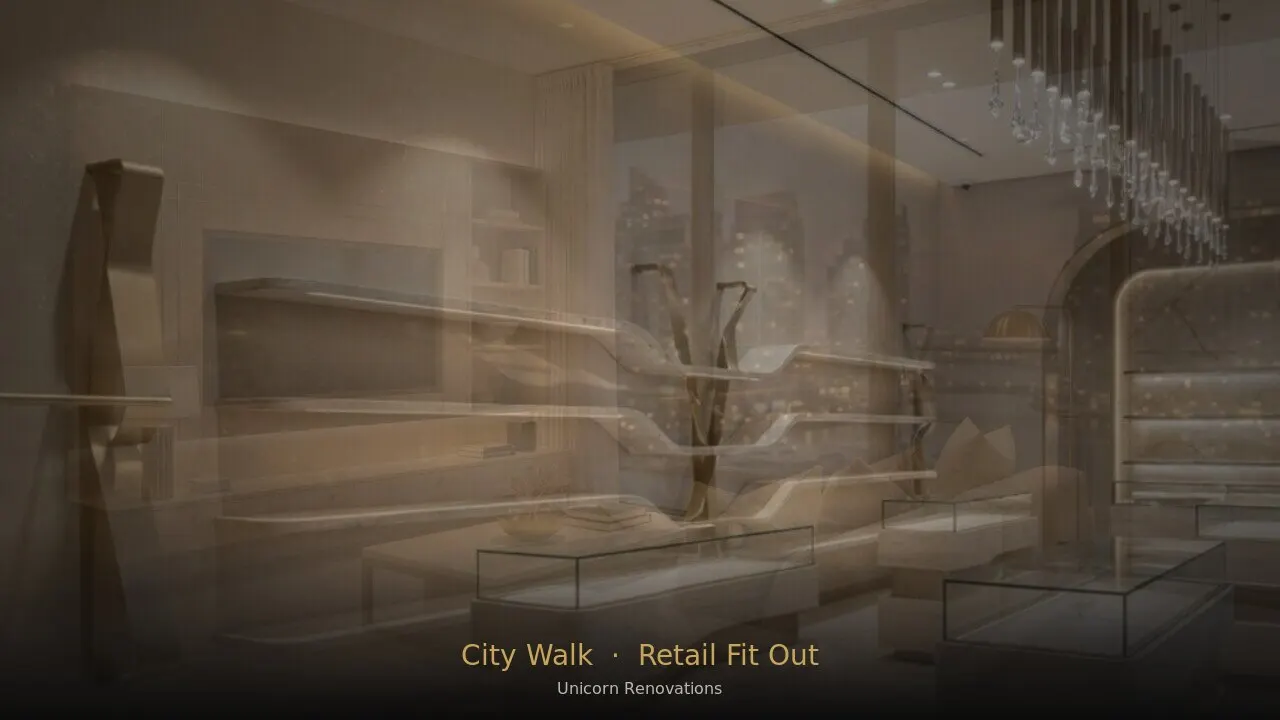 Retail Fit-Out in City Walk