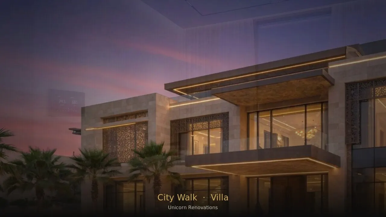 Villa Renovation in City Walk