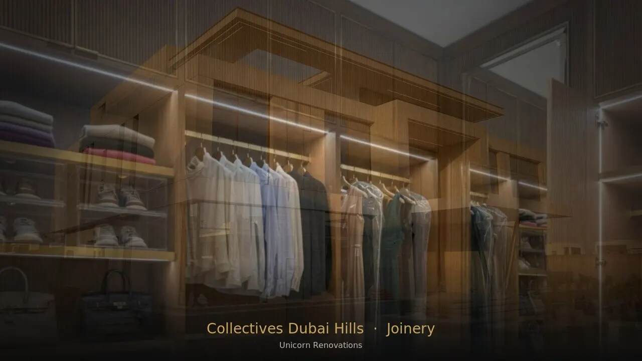 Joinery & Cabinetry in Collectives at Dubai Hills