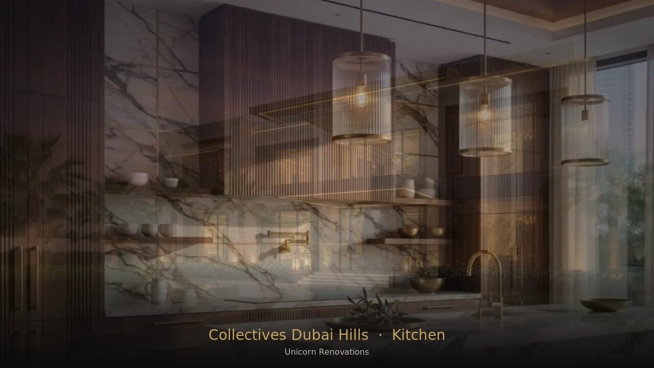 Kitchen Renovation in Collectives at Dubai Hills