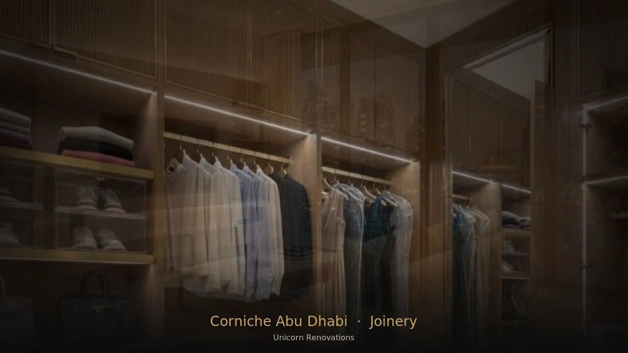Joinery & Cabinetry in Abu Dhabi Corniche