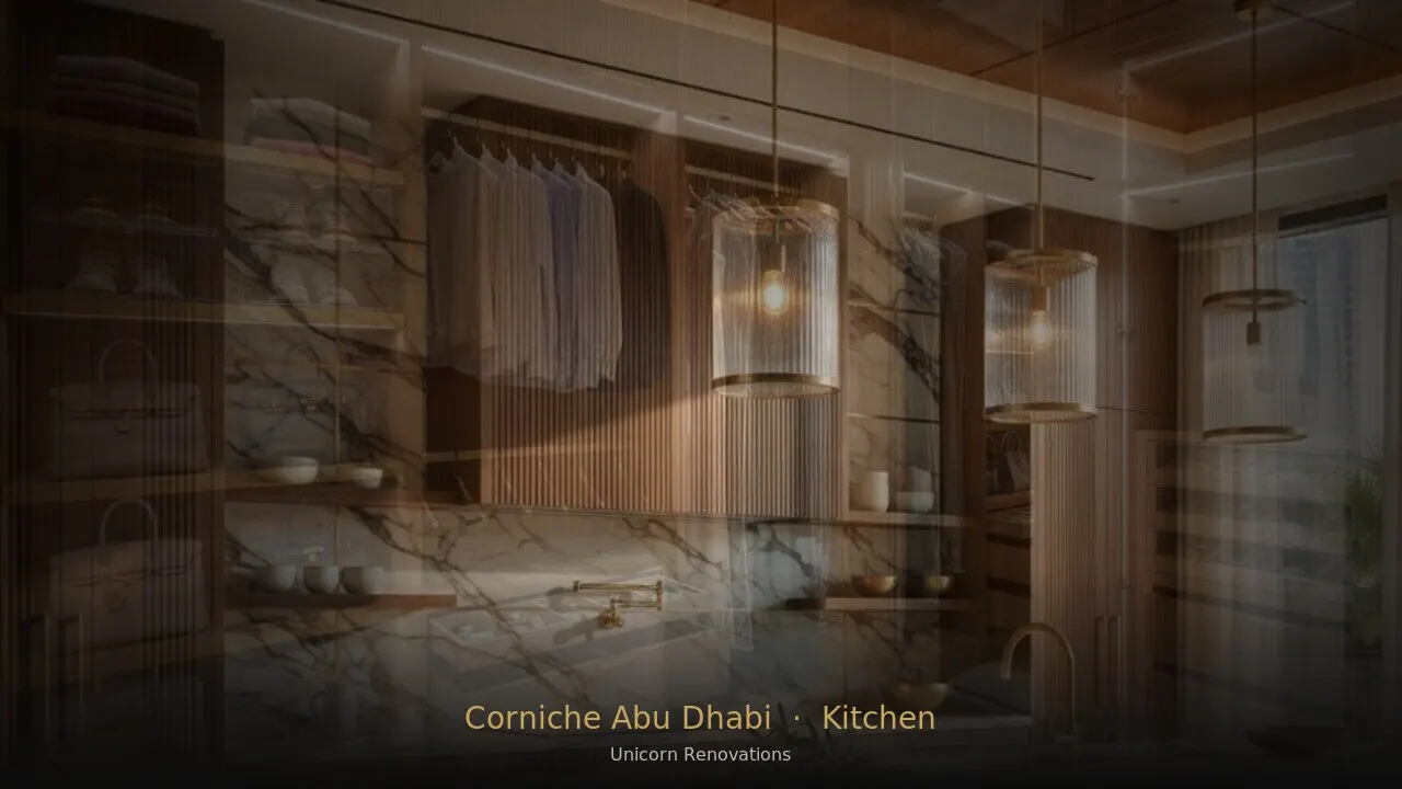 Kitchen Renovation in Abu Dhabi Corniche