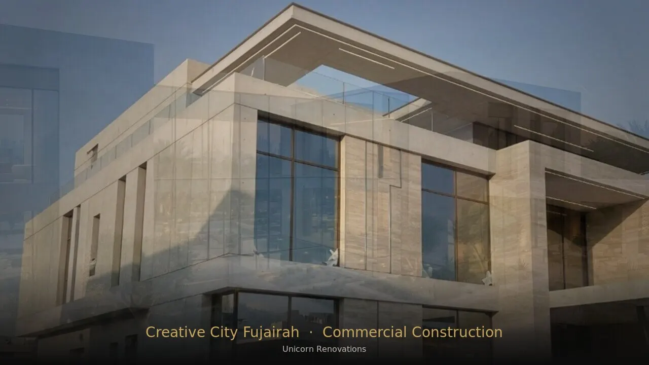 Commercial Construction in Creative City Fujairah