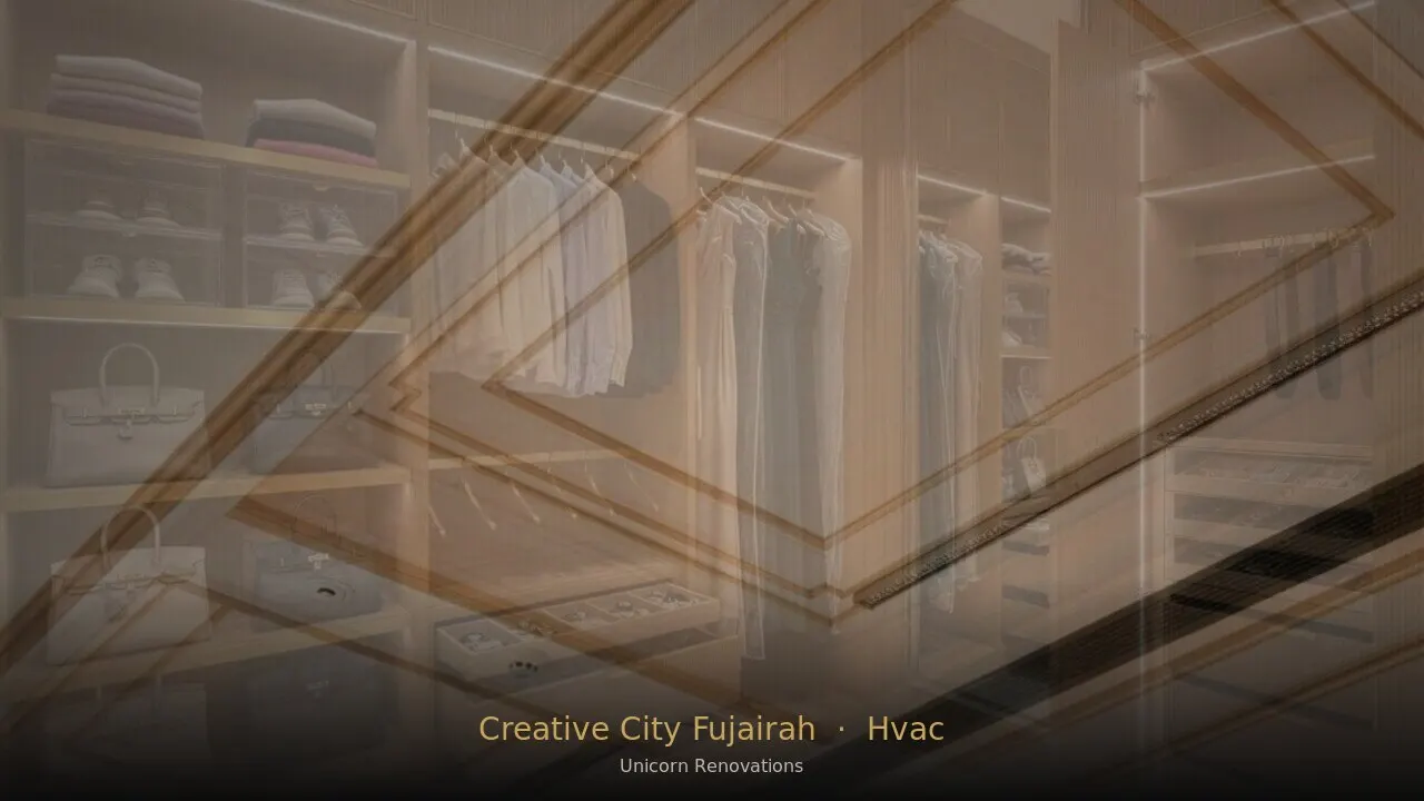 HVAC Installation in Creative City Fujairah