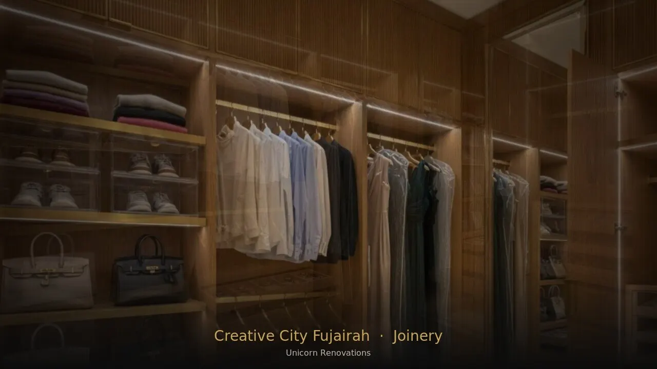 Joinery & Cabinetry in Creative City Fujairah
