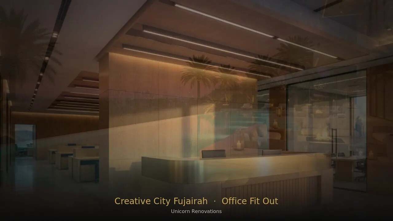 Office Fit-Out in Creative City Fujairah